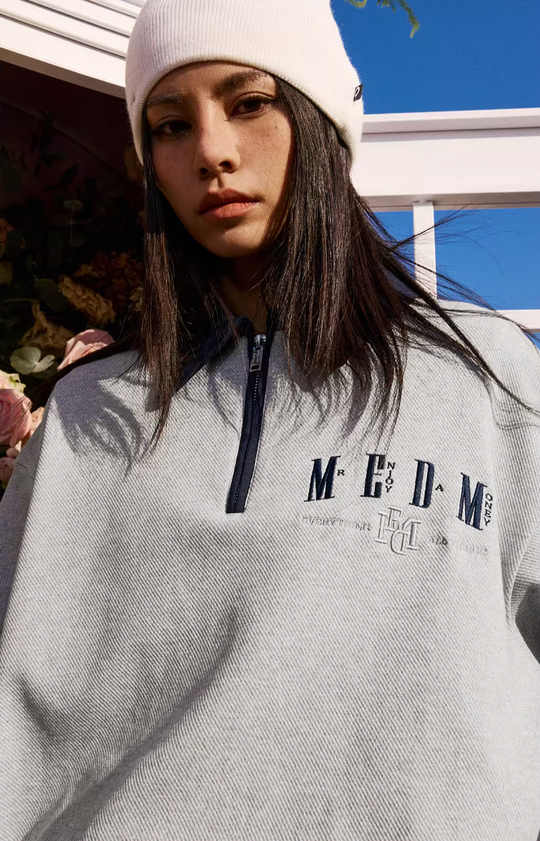 MEDM Logo Embroidered Polo Shirt