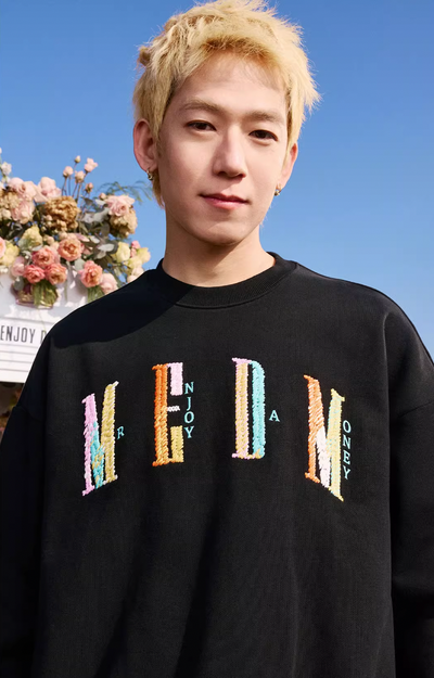 MEDM Colorful Embroidery Sweatshirt