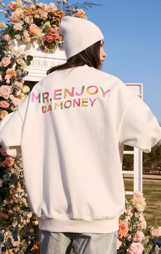 MEDM Colorful Embroidery Sweatshirt