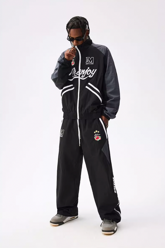 MEDM Woven Zipper Sports Jacket