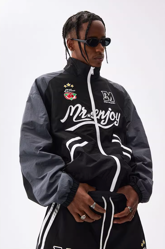 MEDM Woven Zipper Sports Jacket