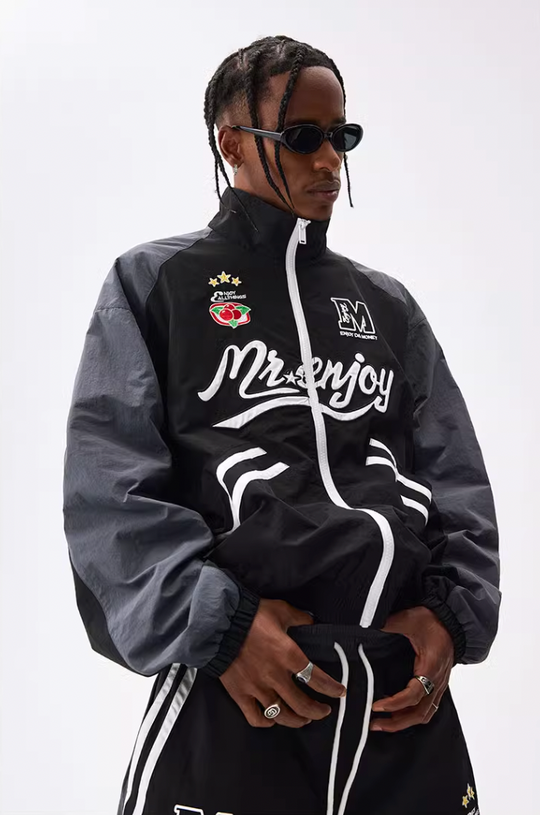 MEDM Woven Zipper Sports Jacket
