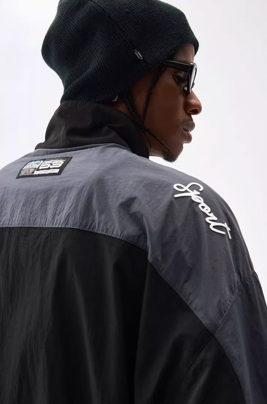 MEDM Woven Zipper Sports Jacket