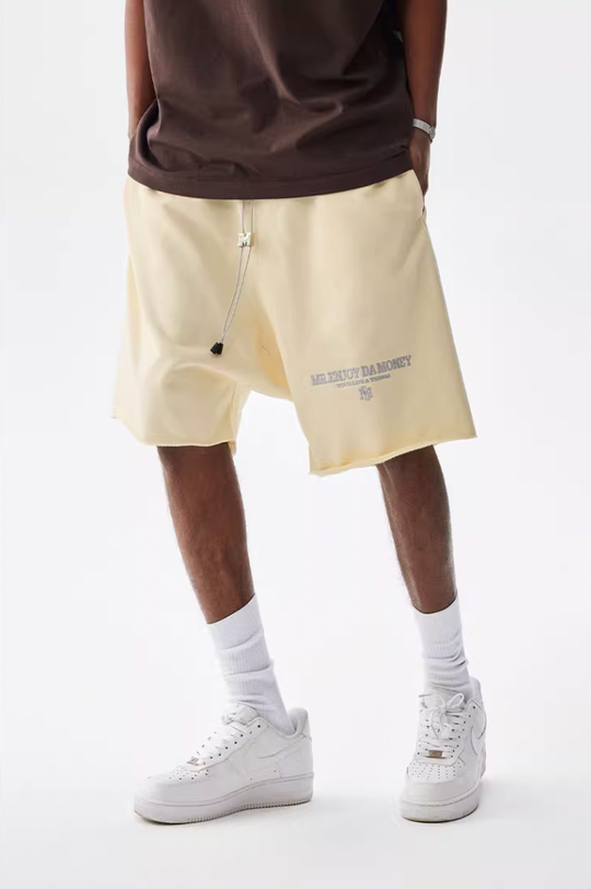 MEDM M Buckle Cut Off Shorts