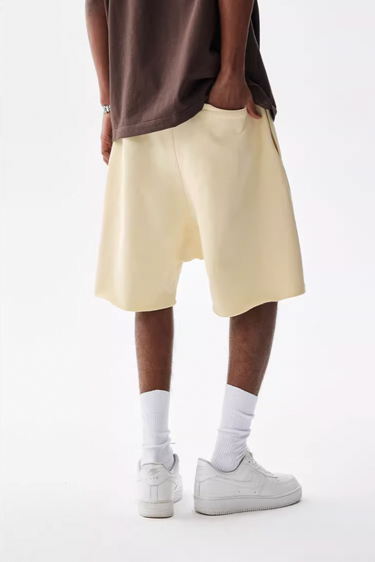 MEDM M Buckle Cut Off Shorts