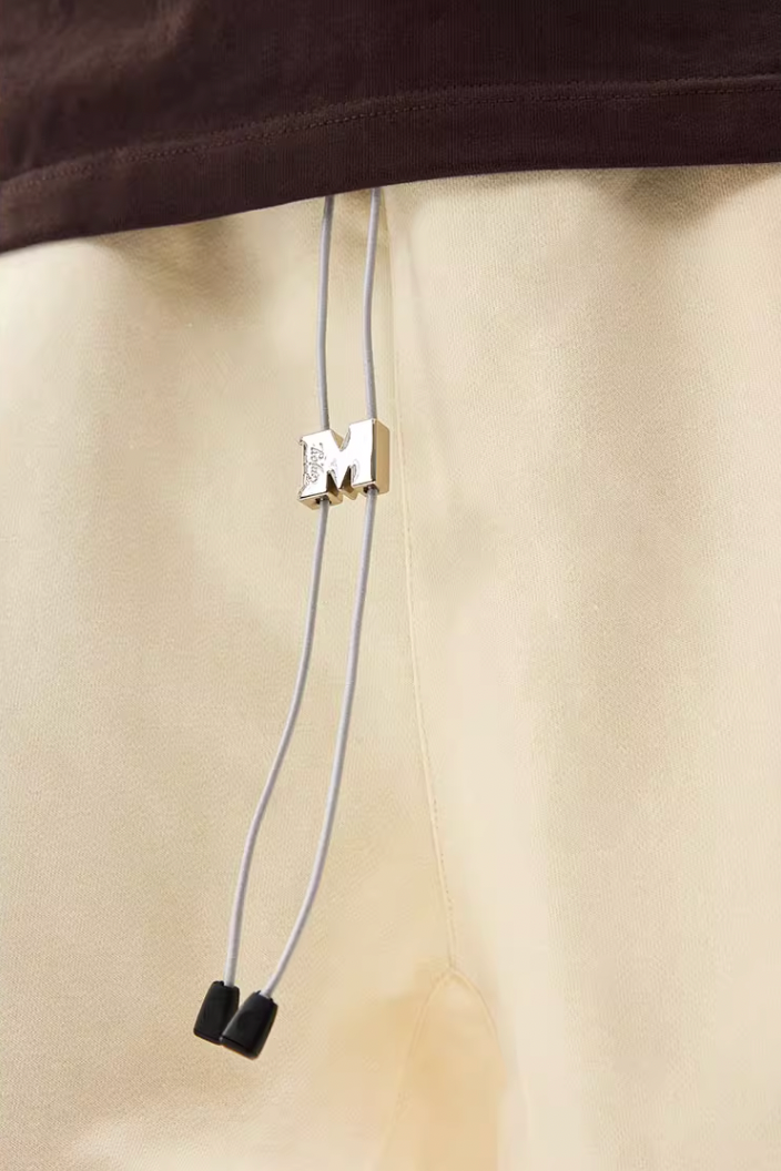 MEDM M Buckle Cut Off Shorts