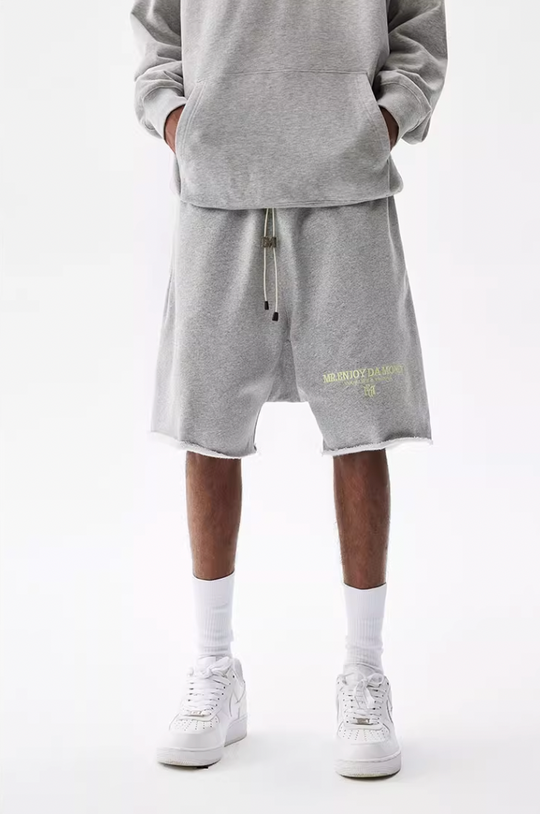 MEDM M Buckle Cut Off Shorts