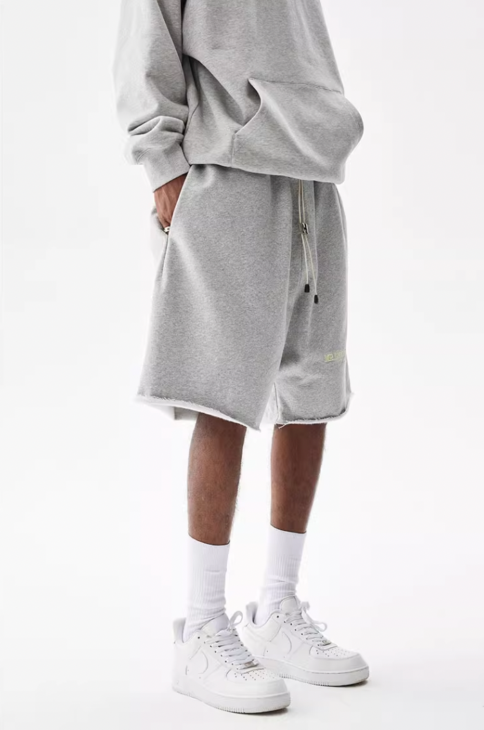 MEDM M Buckle Cut Off Shorts