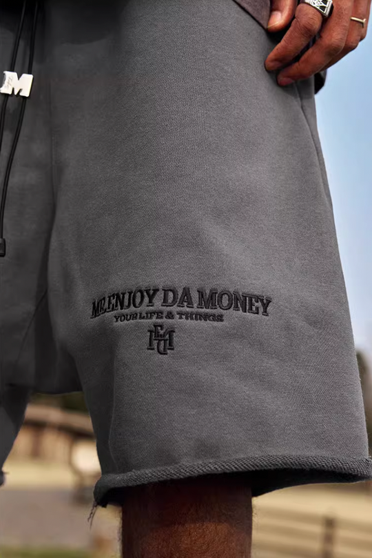 MEDM M Buckle Cut Off Shorts