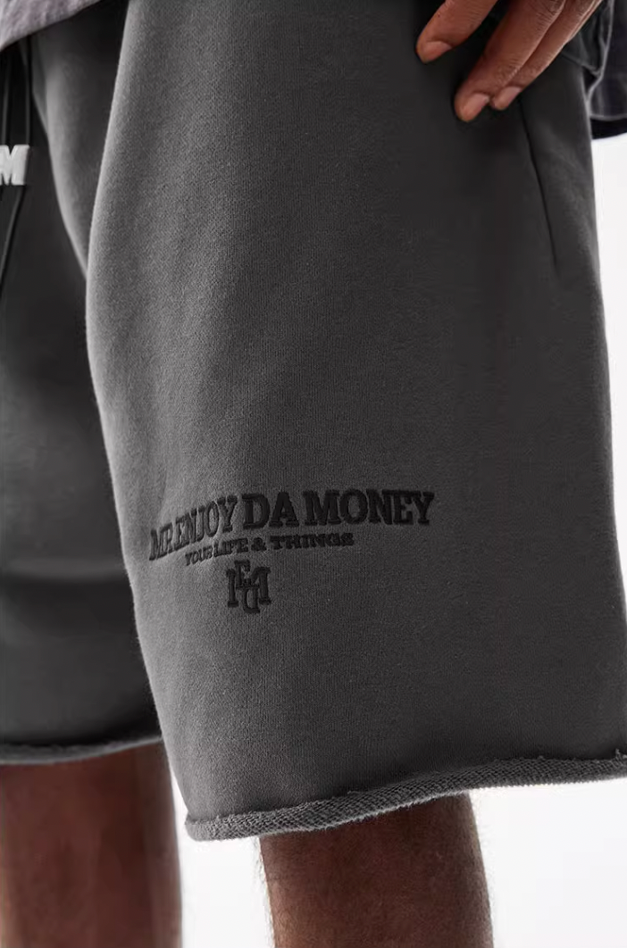 MEDM M Buckle Cut Off Shorts