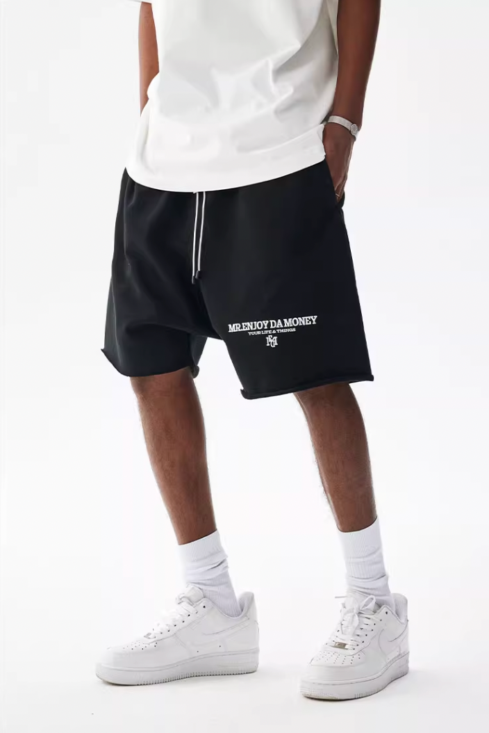 MEDM M Buckle Cut Off Shorts