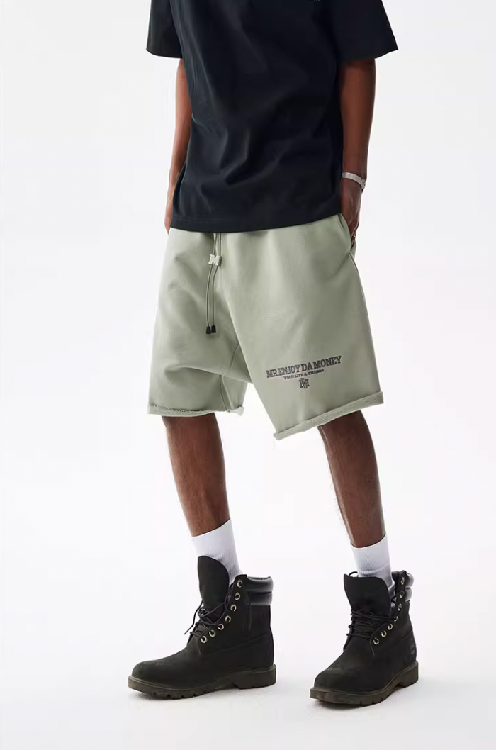 MEDM M Buckle Cut Off Shorts