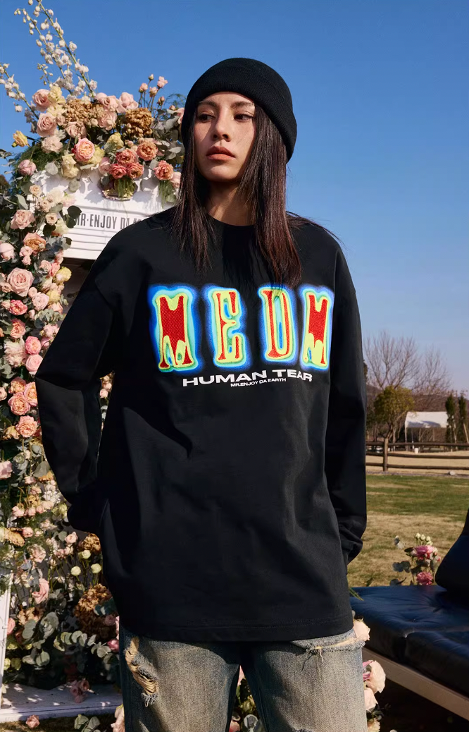 MEDM Hot Imaging Printed Long Sleeve Tee