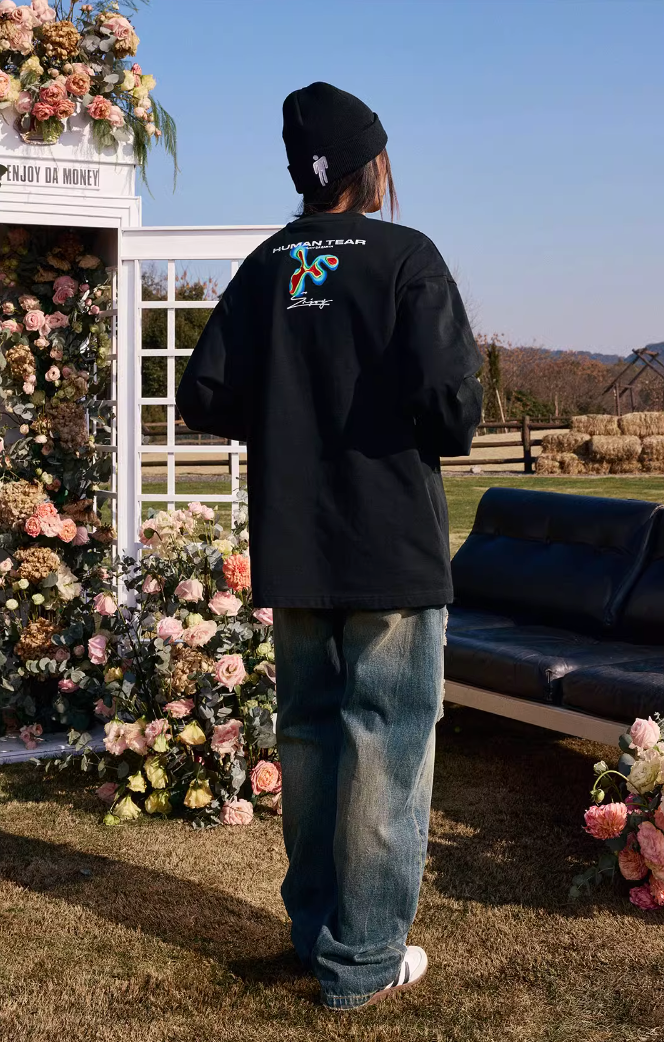 MEDM Hot Imaging Printed Long Sleeve Tee