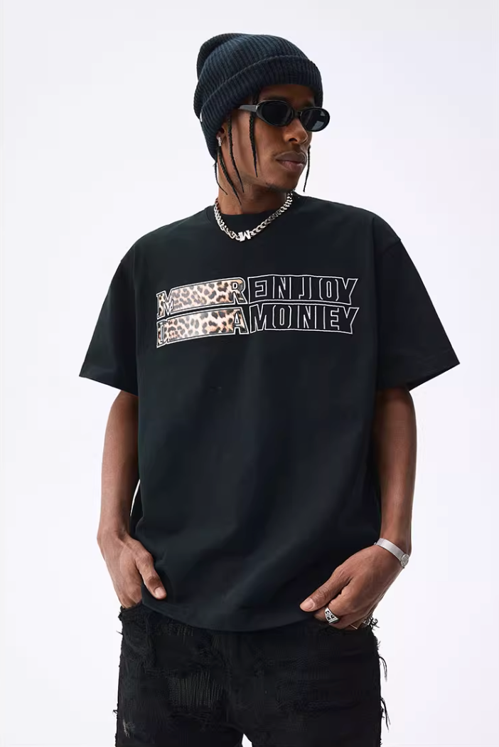 MEDM Leopard Snake Texture Tee