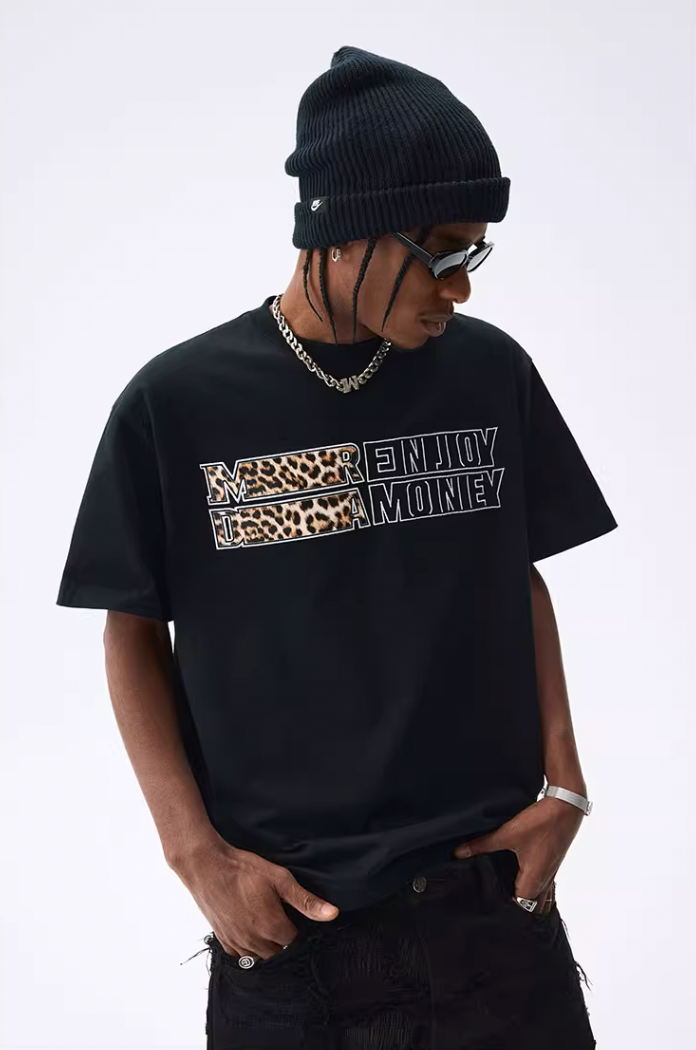 MEDM Leopard Snake Texture Tee