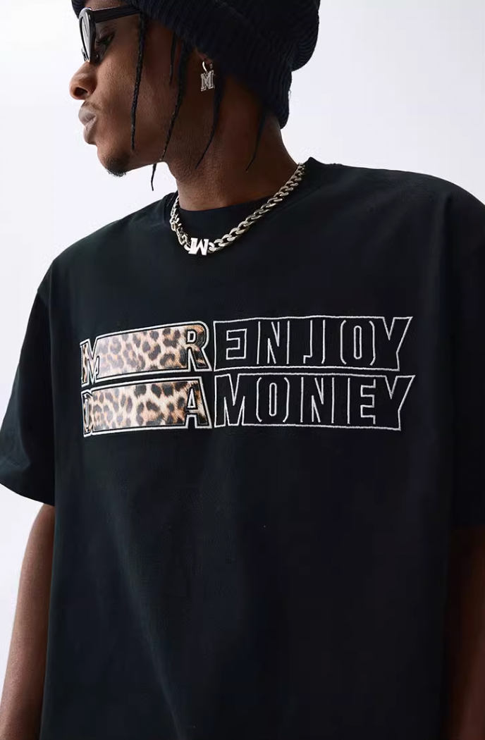 MEDM Leopard Snake Texture Tee