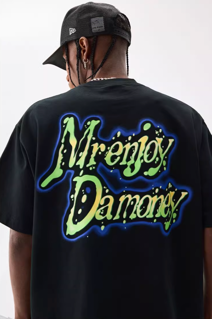 MEDM Water Drop Letters Tee