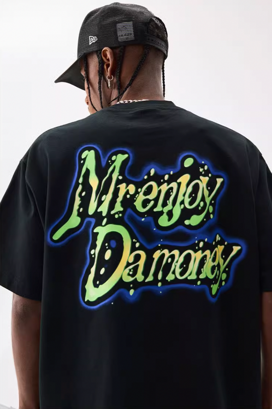 MEDM Water Drop Letters Tee