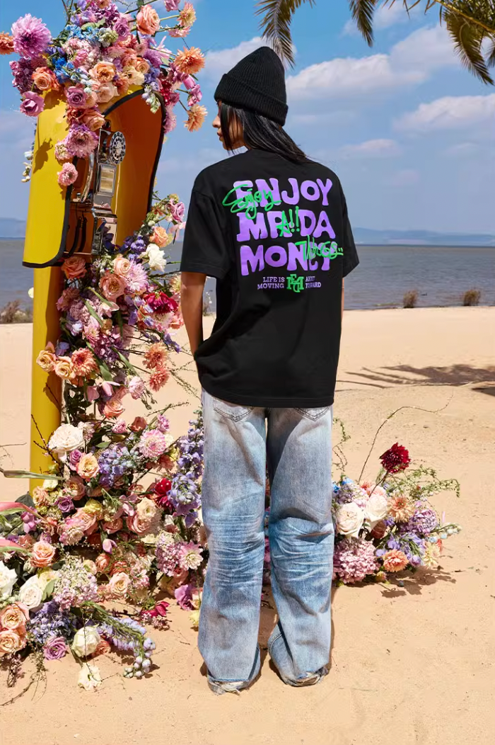 MEDM Graffiti Letters Printed Tee