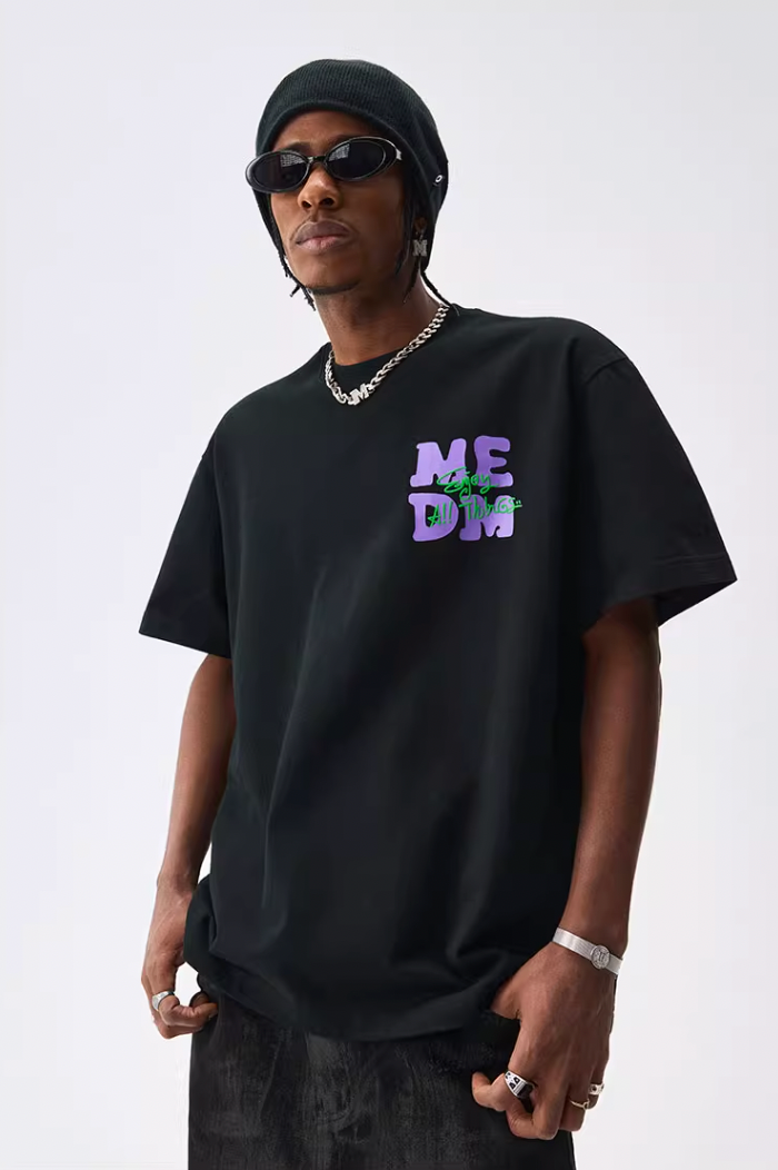 MEDM Graffiti Letters Printed Tee