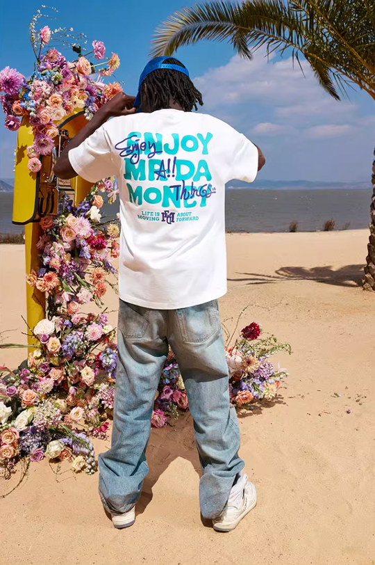 MEDM Graffiti Letters Printed Tee