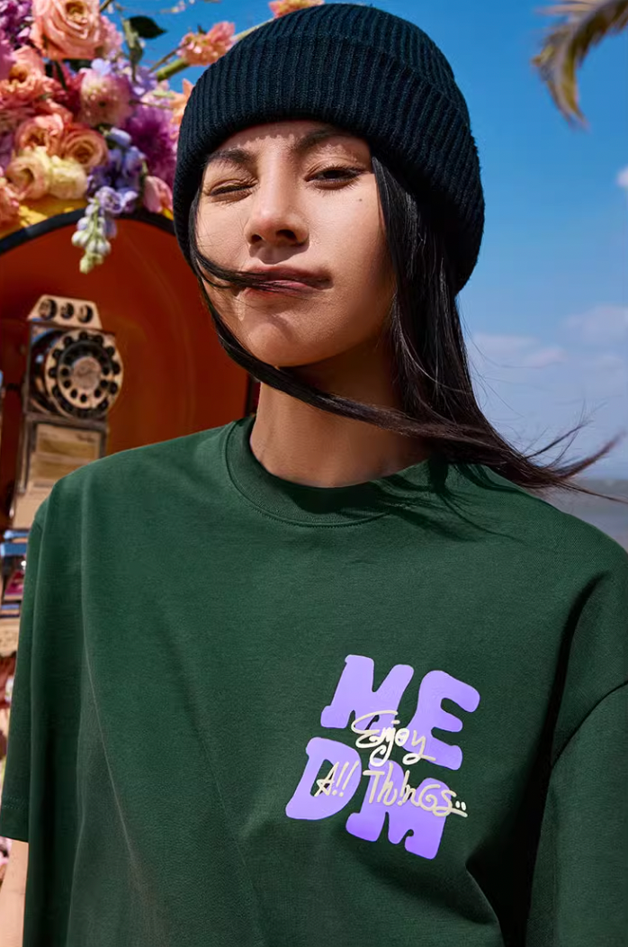 MEDM Graffiti Letters Printed Tee