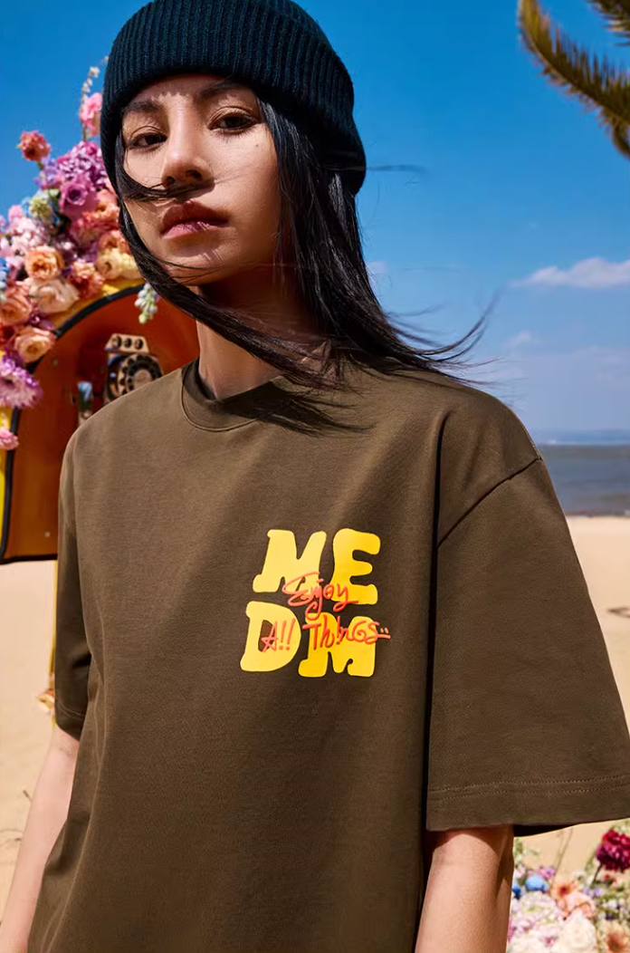 MEDM Graffiti Letters Printed Tee