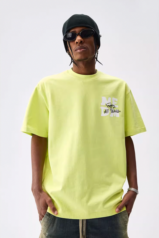 MEDM Graffiti Letters Printed Tee