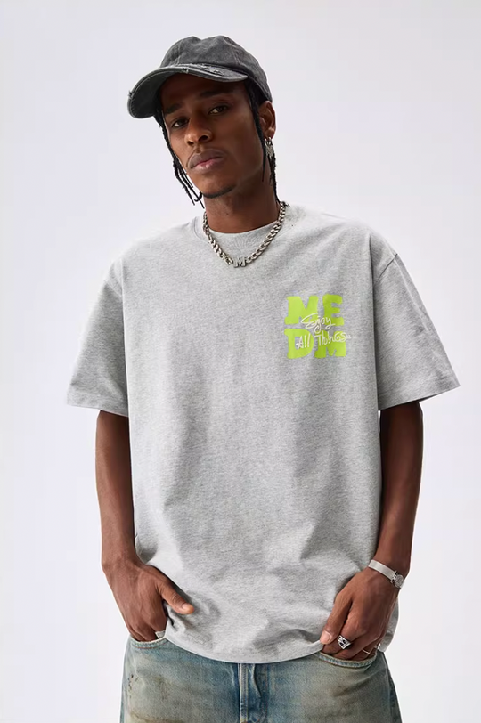 MEDM Graffiti Letters Printed Tee