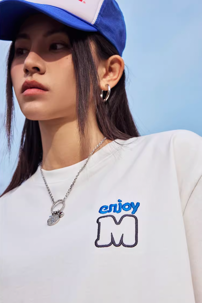 MEDM Contrasting Color M Basic Tee