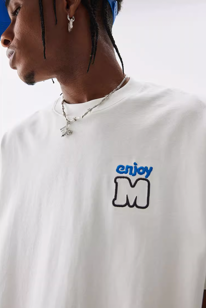 MEDM Contrasting Color M Basic Tee