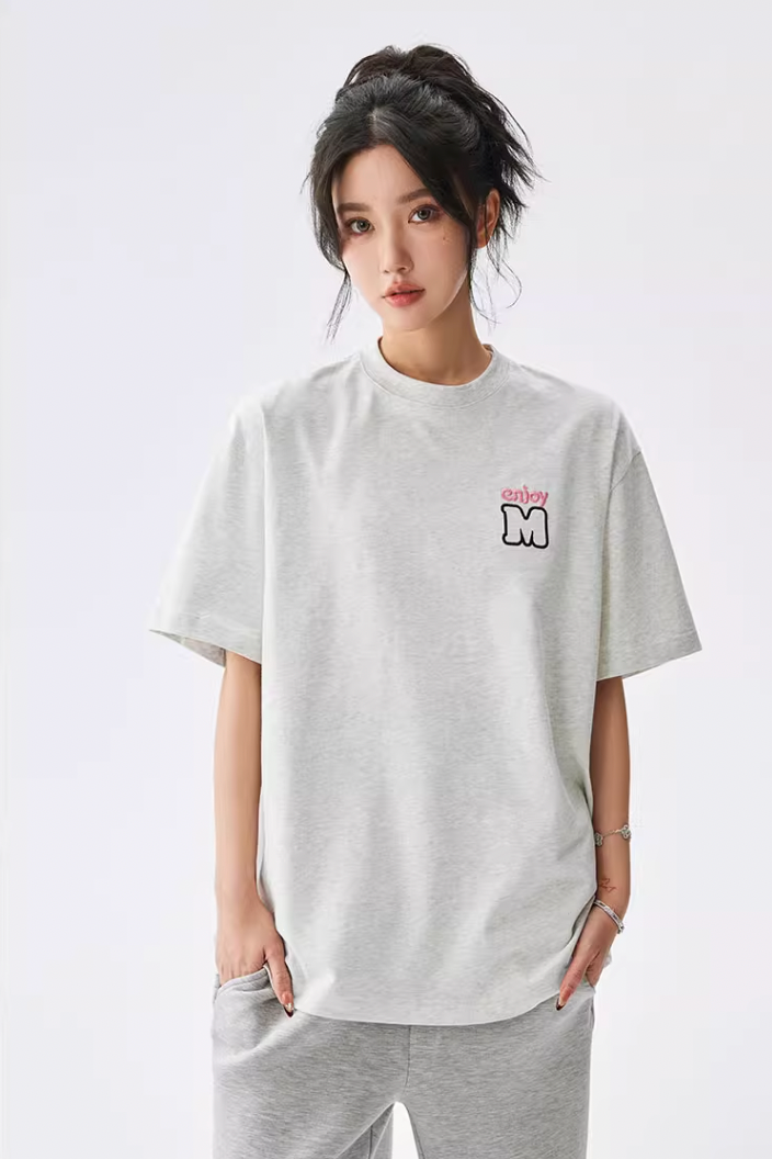 MEDM Contrasting Color M Basic Tee