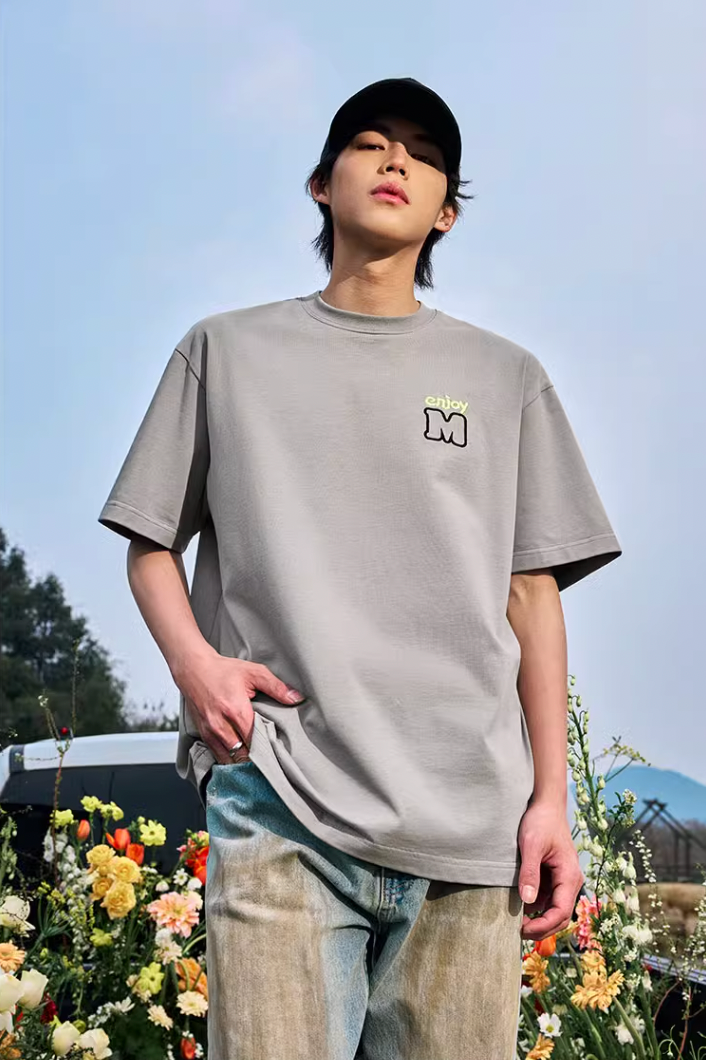 MEDM Contrasting Color M Basic Tee