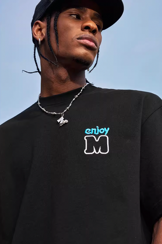 MEDM Contrasting Color M Basic Tee