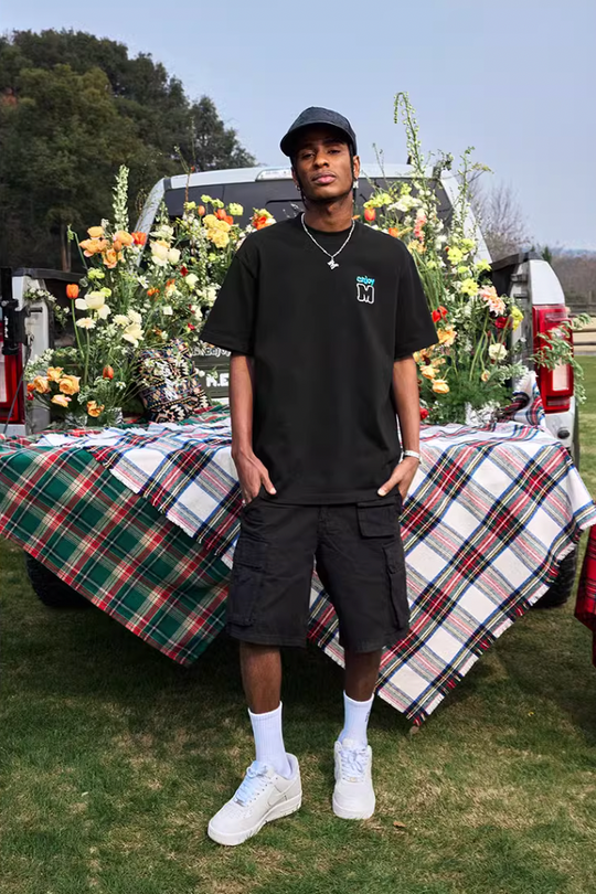 MEDM Contrasting Color M Basic Tee