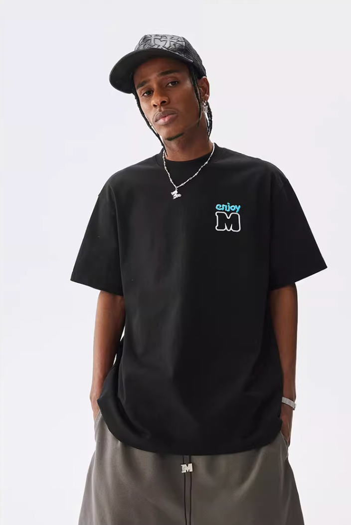 MEDM Contrasting Color M Basic Tee