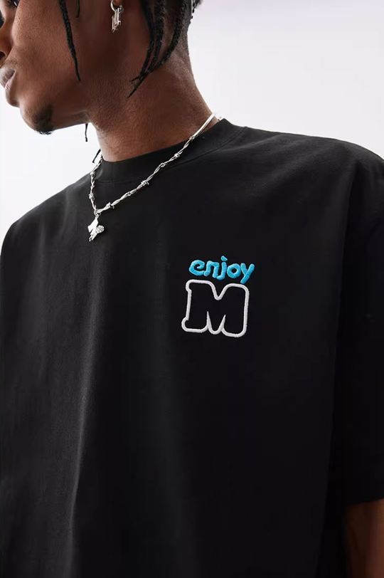 MEDM Contrasting Color M Basic Tee