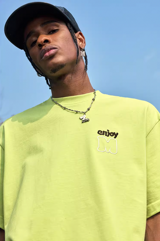 MEDM Contrasting Color M Basic Tee