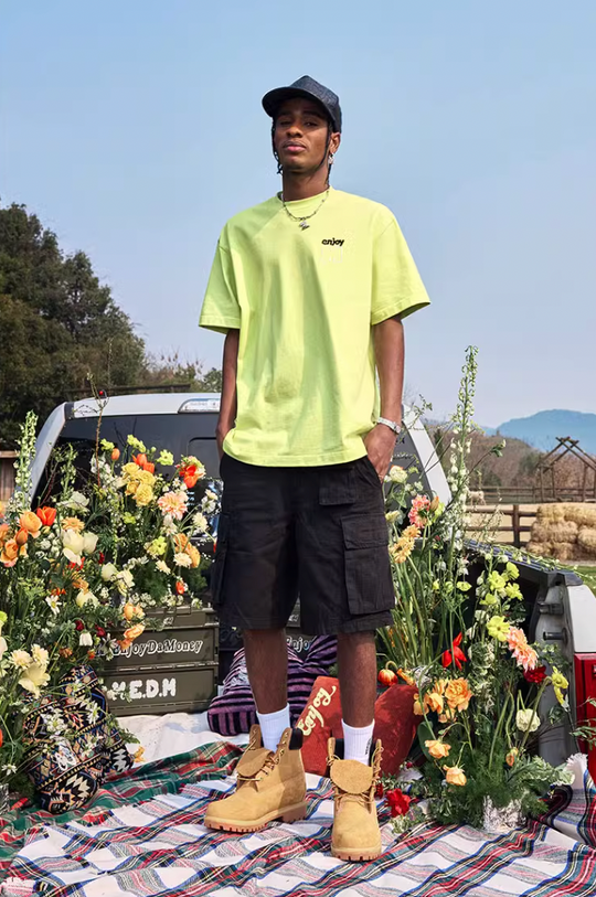 MEDM Contrasting Color M Basic Tee