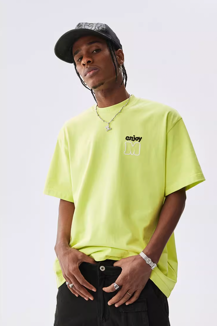 MEDM Contrasting Color M Basic Tee