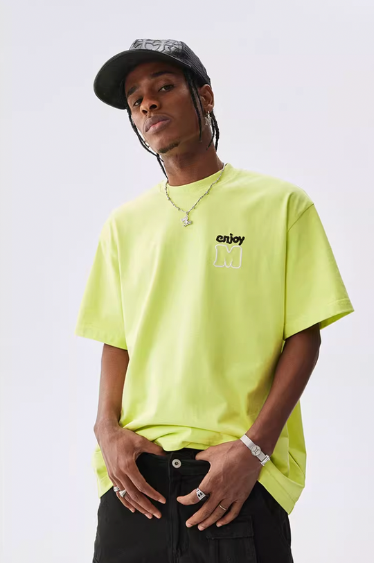 MEDM Contrasting Color M Basic Tee