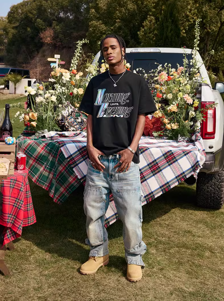 MEDM Laser Stickers Tee