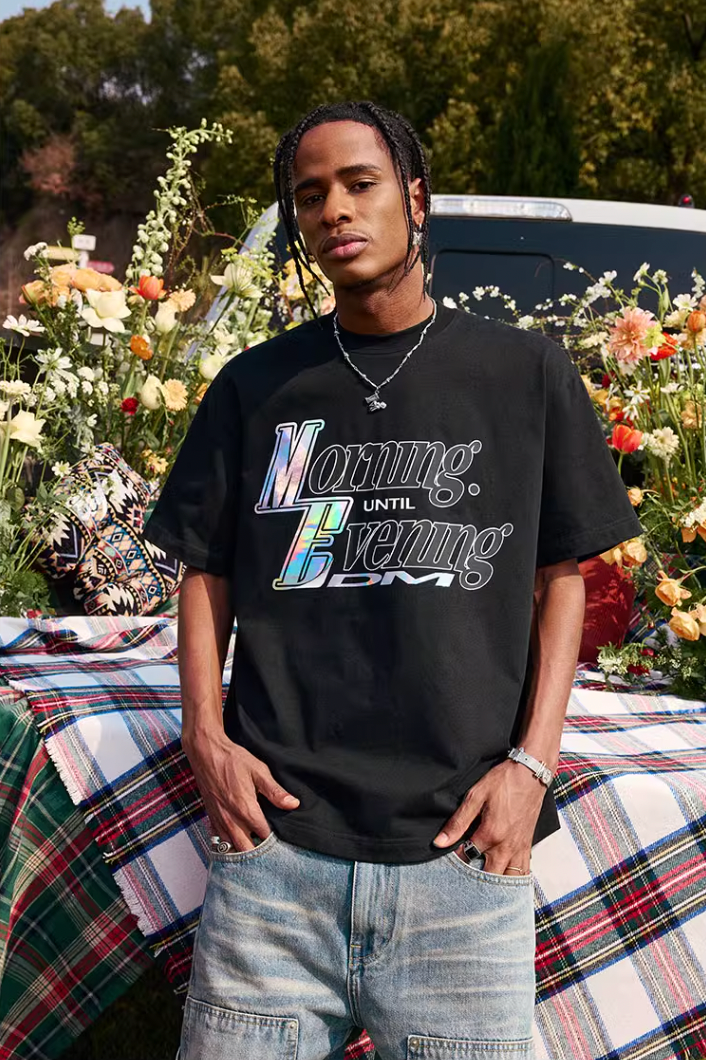 MEDM Laser Stickers Tee