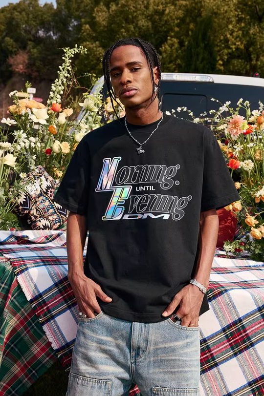 MEDM Laser Stickers Tee