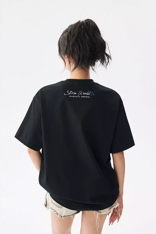 MEDM Lightning Printed Tee