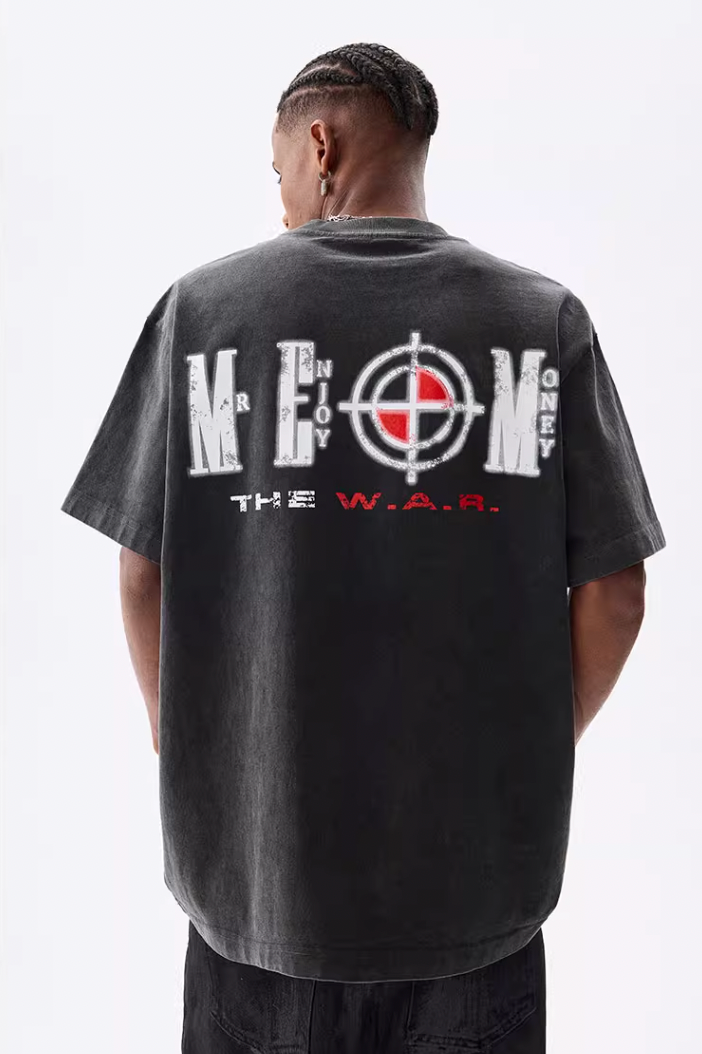MEDM Washed Heat Set Oil Tee