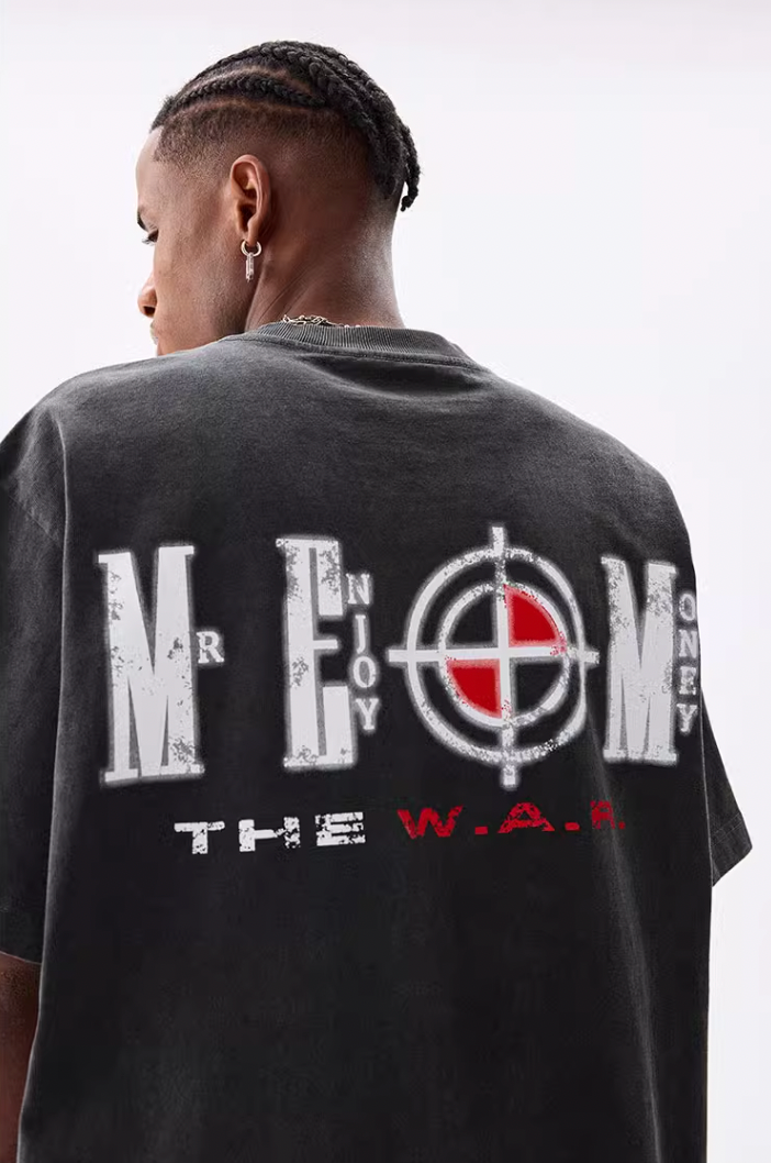 MEDM Washed Heat Set Oil Tee