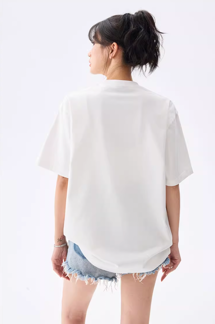 MEDM Sugar Frosted Fudge Gradient Printed Tee