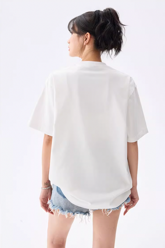 MEDM Sugar Frosted Fudge Gradient Printed Tee